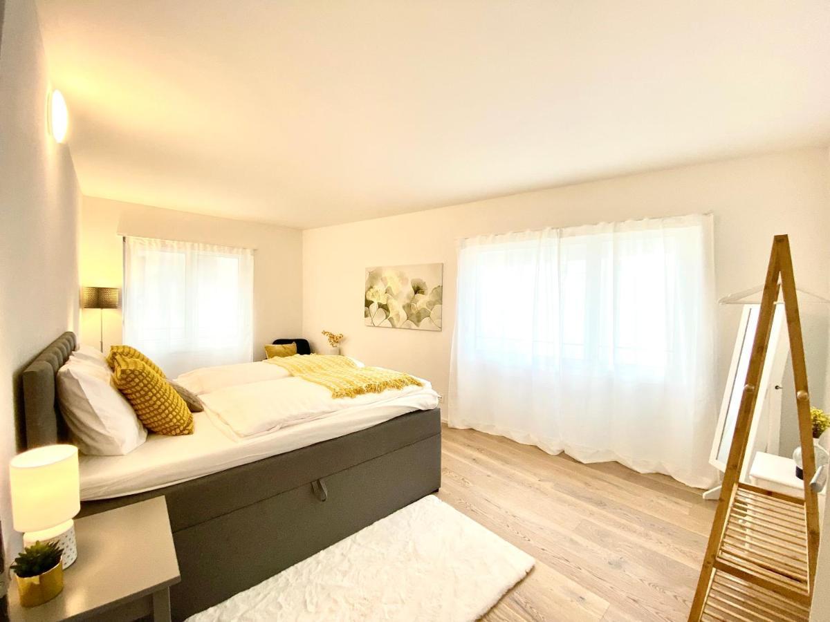 Glad Spot - Liestal - 10 Min From Basel - Central, Design & Netflix Apartment Luaran gambar